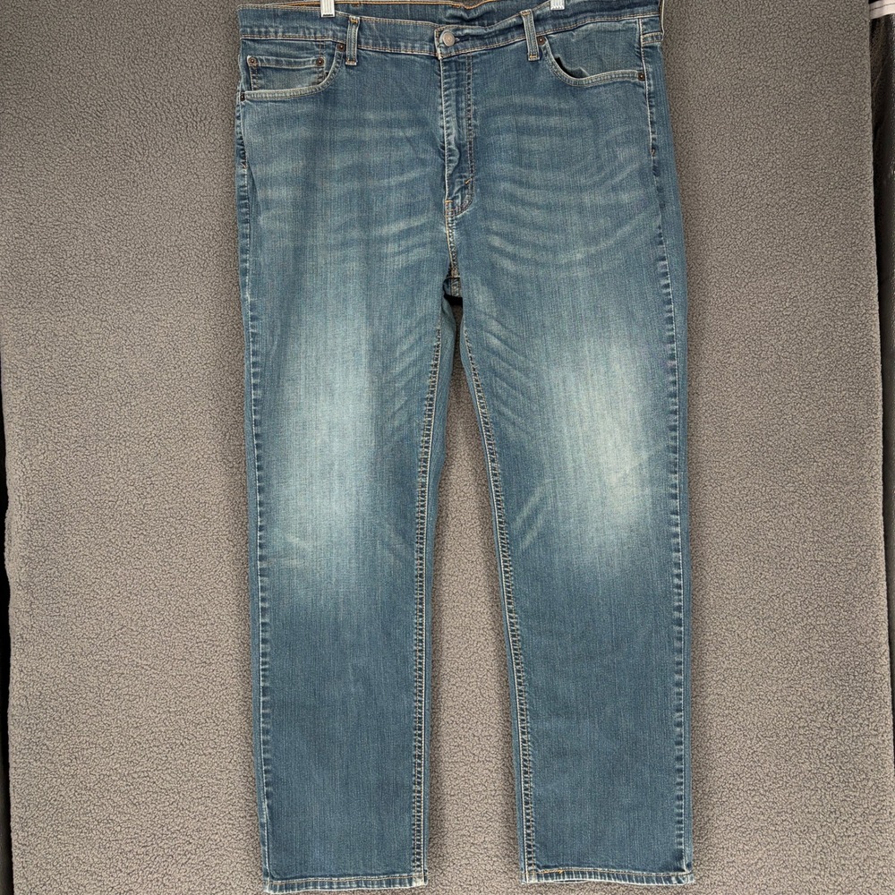 Levis 541 Athletic Taper Jeans Mens 40x30 Blue Medium Wash Stretch Denim
